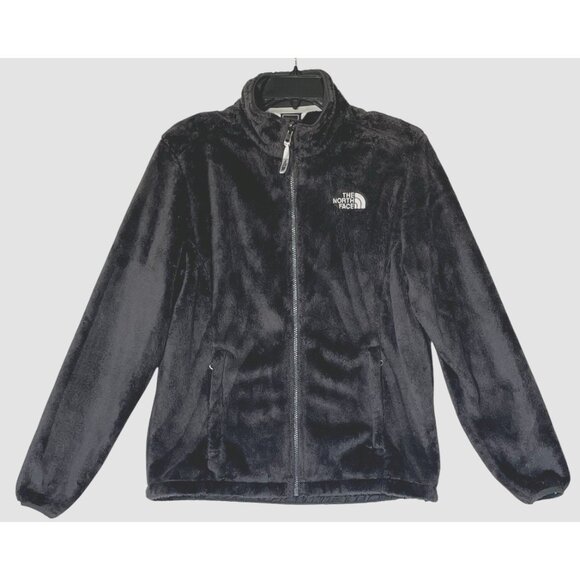 The North Face Osito Gray Soft Fleece Plush Full Zip Jacket - Picture 1 of 14